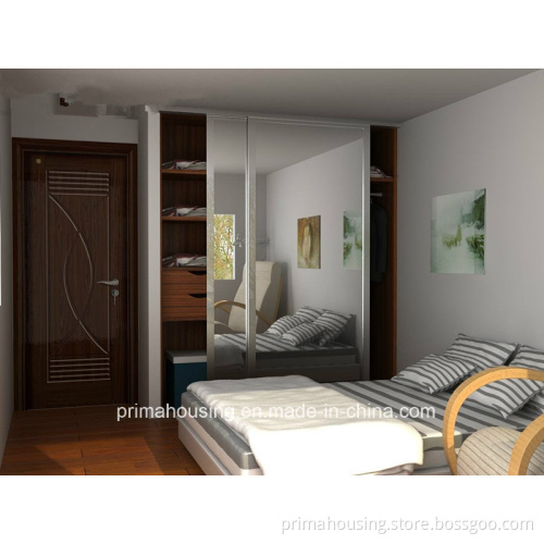 Cloakroom with Sliding Door